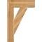 Ekena Millwork Traditional Block Rough Sawn Bracket, Western Red Cedar, 6"W x 24"D x 36"H BKT06X24X36TRA05RWR - alternate 2